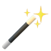 Emoji d'une baguette magique